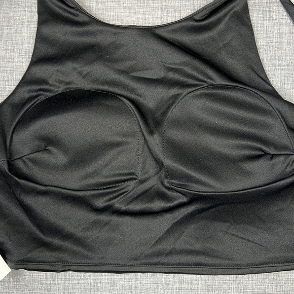 Sequin Hearts Black & White Floral Print Two Piece Dress Juniors Size 13 - Picture 6 of 8